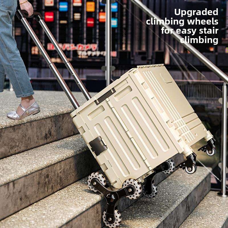 Portable Shopping Cart Vegetab - Outdoor Camping Storage Box recension och pris