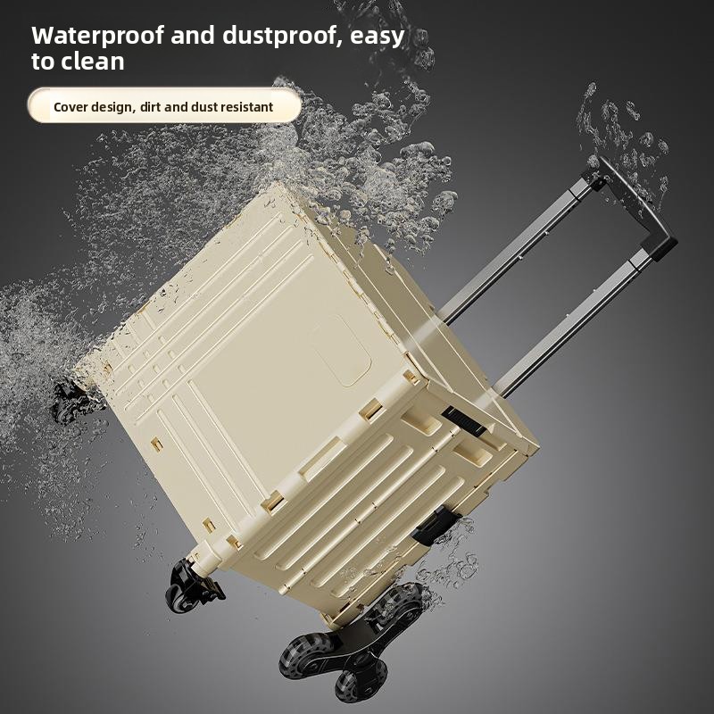 Portable Shopping Cart Vegetab - Outdoor Camping Storage Box recension och pris