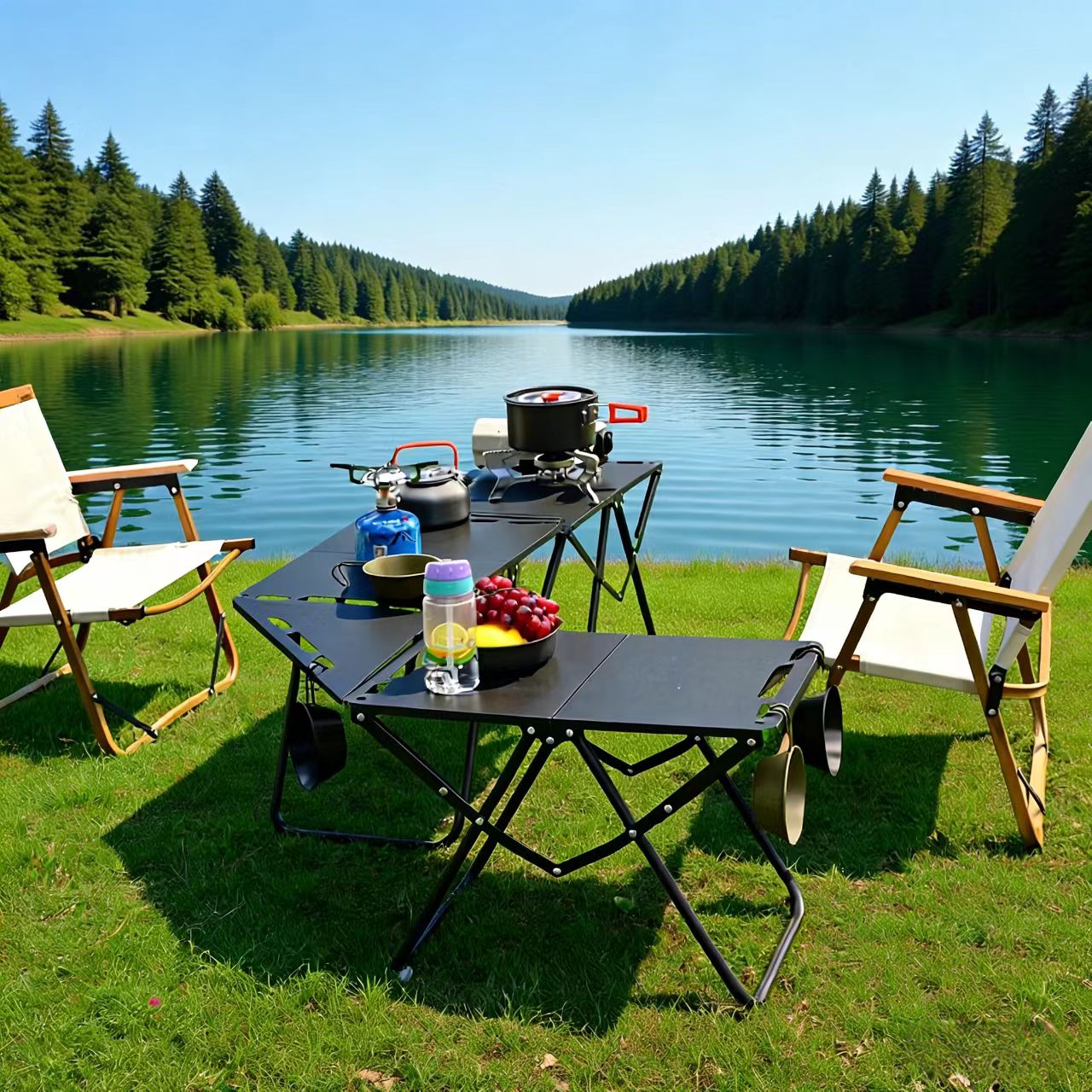 Portable Lightweight Quick-Set - Outdoor Camping Kitchen Setup recension och pris